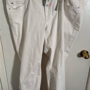 Torrid Off-White Denim Jeggings